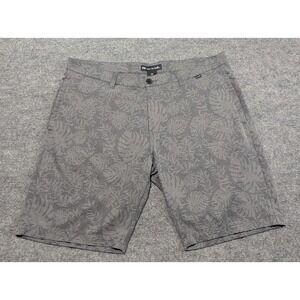 Travis Mathew Go Fish Performance Golf Shorts Men's Size 40 Grey